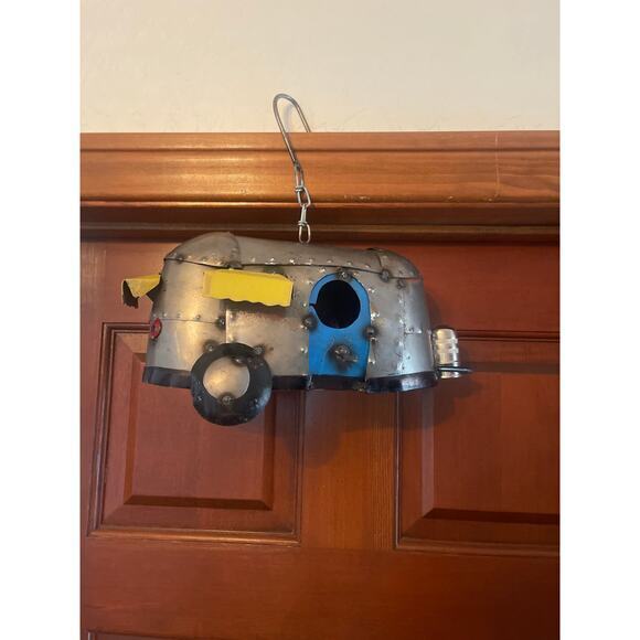No brand Other - Up cycled Metal camper birdhouse